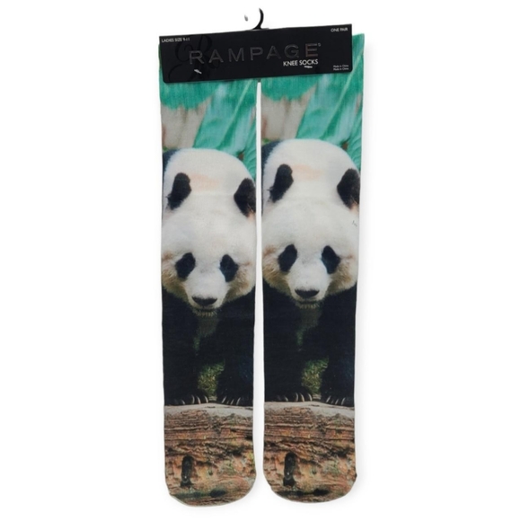 Rampage Accessories - New Unisex Panda Rampage Knee socks (#1pair)